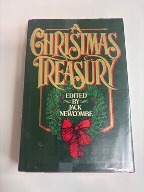 A Christmas Treasury Edited By Jack Newcombe Hardcover Stories & Poems Holiday C
